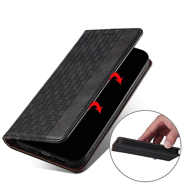 Magnet Strap Case etui do Samsung Galaxy A12/5G pokrowiec portfel + mi