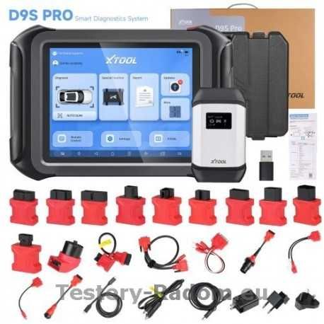 XTOOL D9S Dwukierunkowe skaner samochodowy, kodowanie ECU DoIP &CAN FD