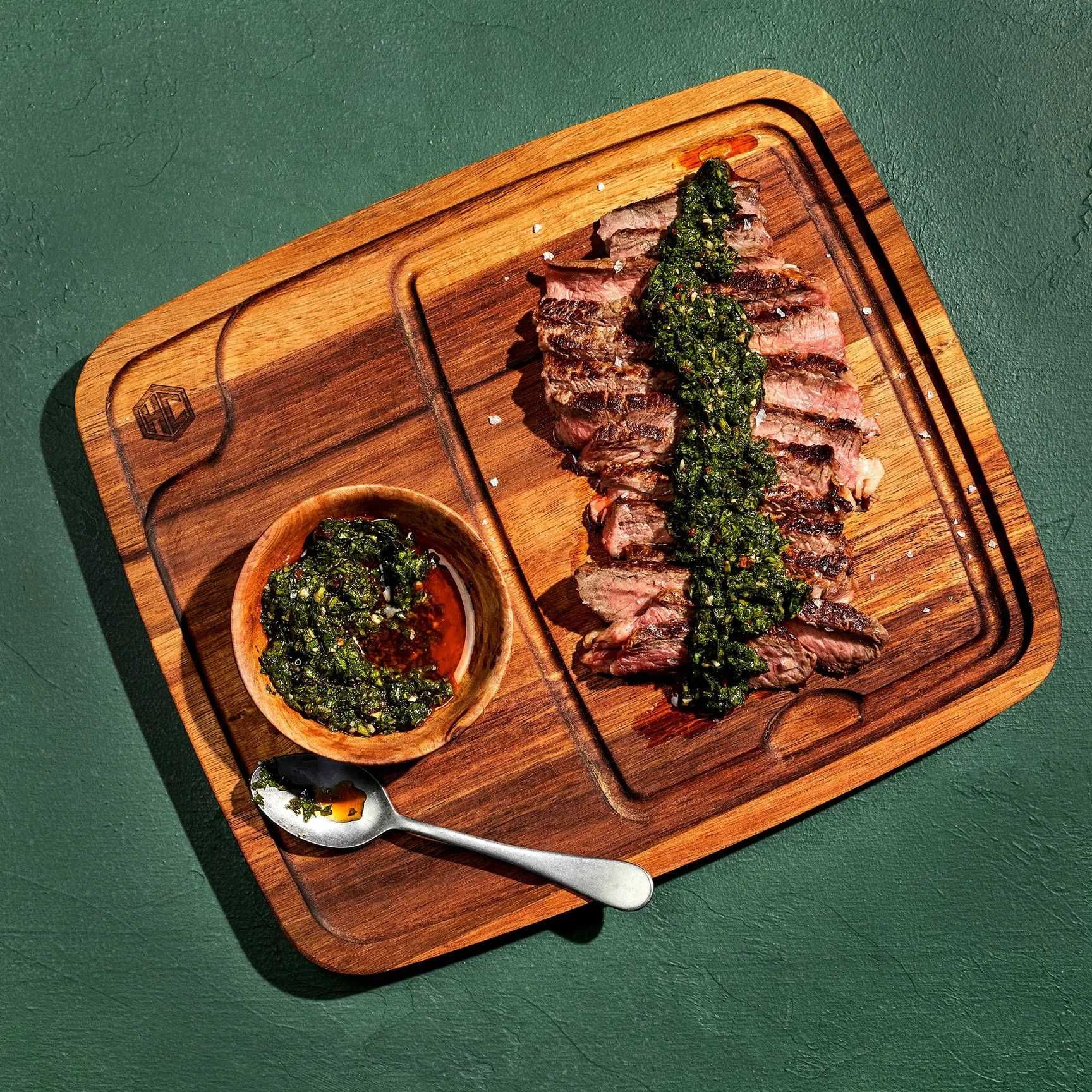 Набір дерев'яних тарілок Hexclad Bistecca (дошка для стейка)