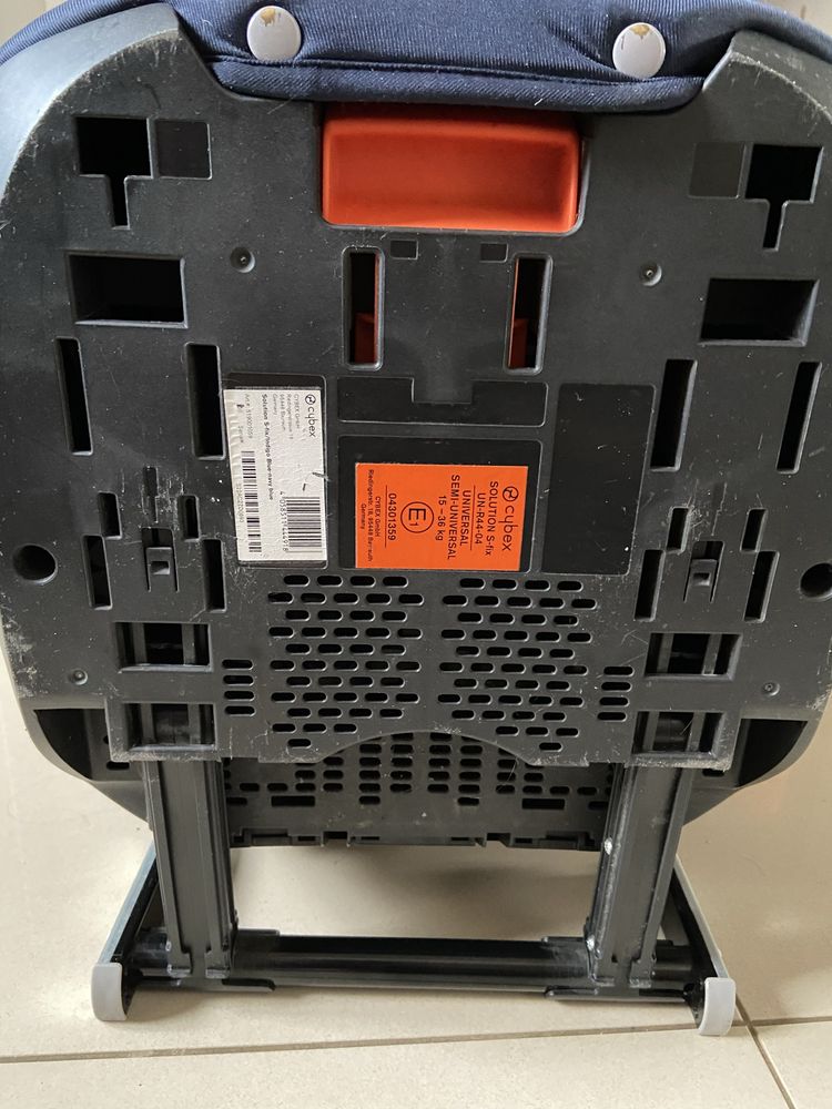 Cybex solution s-fix isofix fotelik 15-36kg granatowy navy