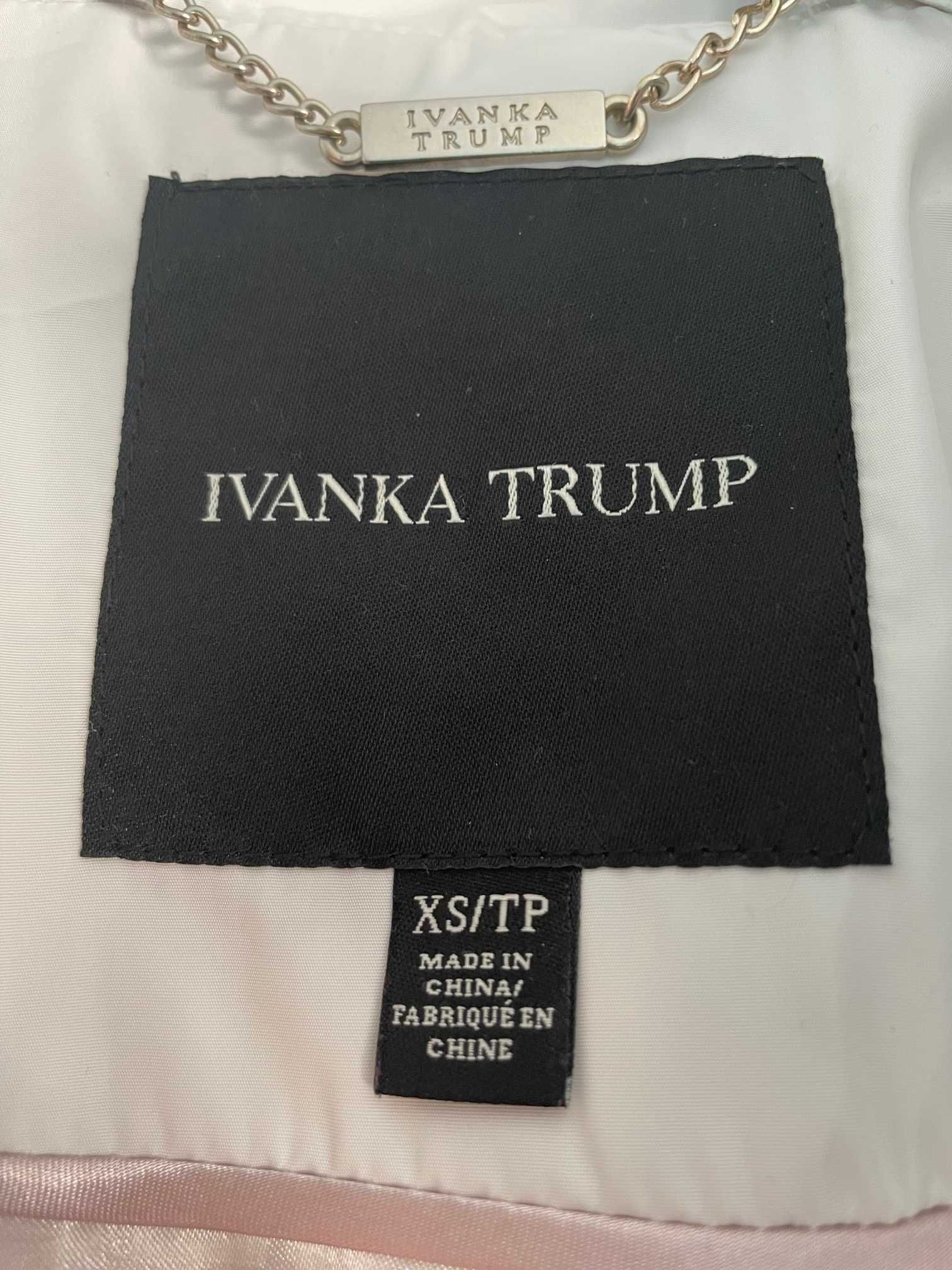 Kurtka damska ivanka trump xs s 34 36 wiosenna przejściowa pikowana