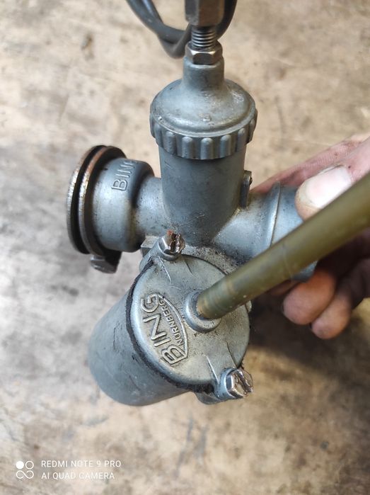 Gaźnik bing wfm 125 WSK g16 l g20 1/17/55 kompletny zundapp dkw 14.129