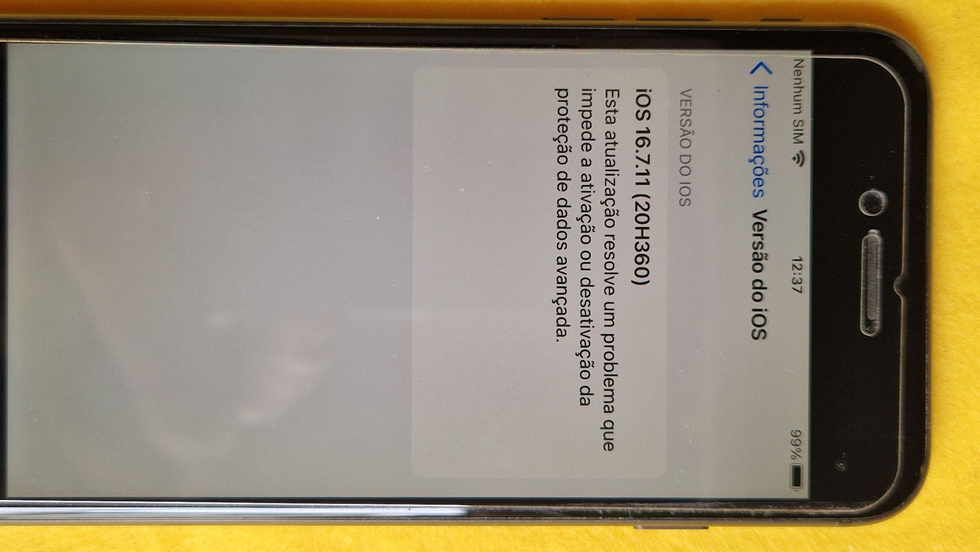 iPhone 8 256 GB Preto Como Novo
