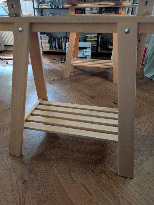 Ikea biurko na kozakach mapa świata 160x80