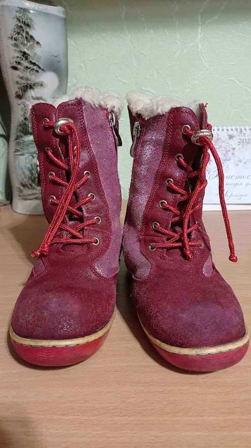 Зимові чоботи для дівчинки Шалунишка 32 розмір