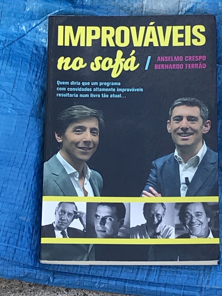 Livro improvaveis no sofa