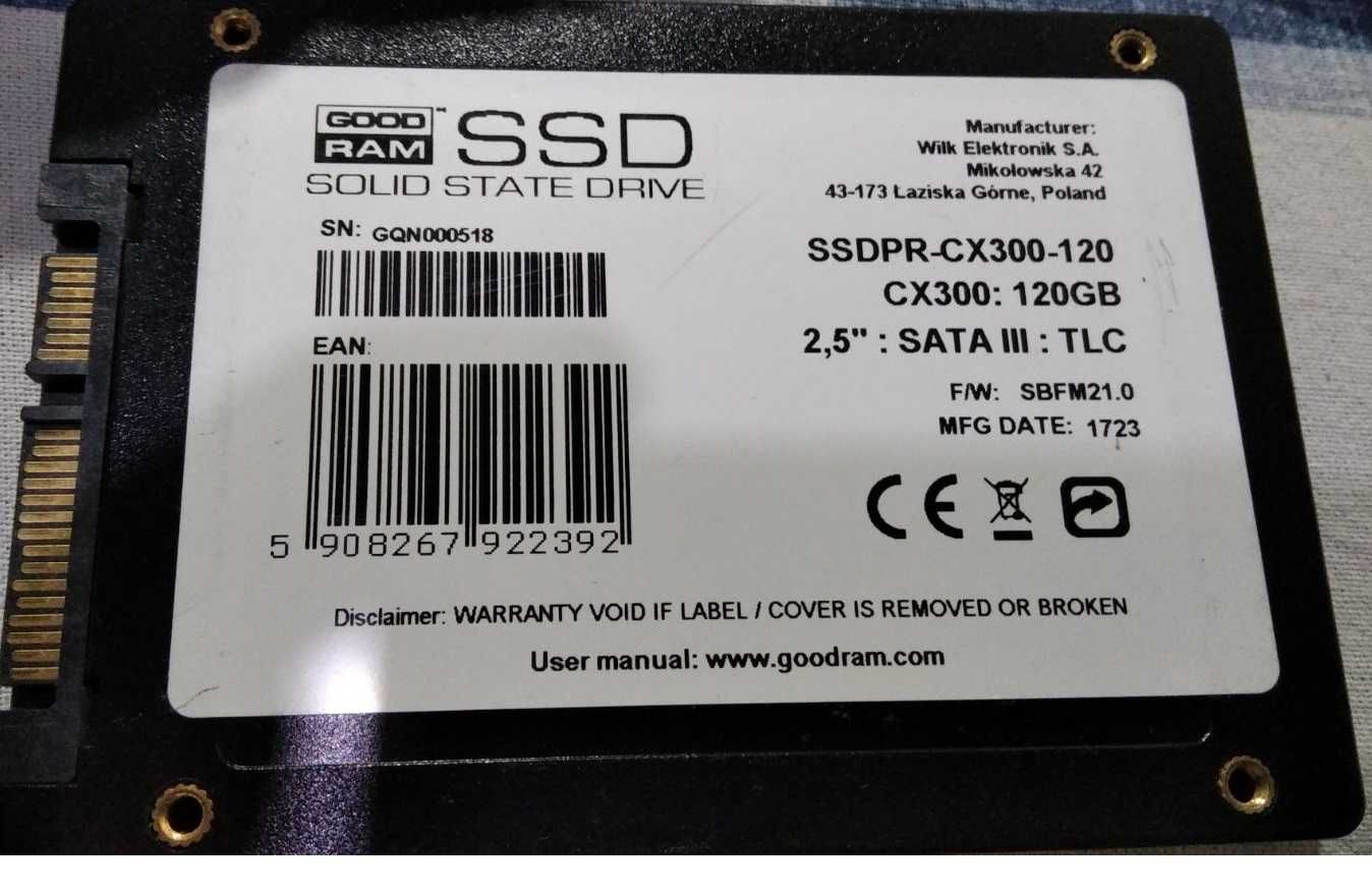 ssd 120 Good ram ссд