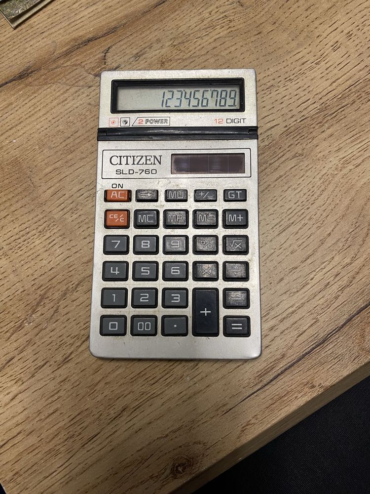 Wiekowy kalkulator Citizen SLD-760