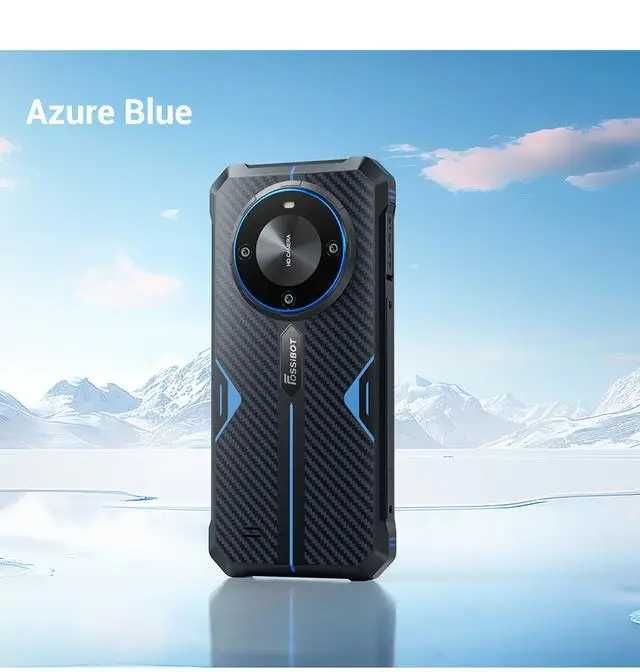 Смартфон Oukitel Fossibot F105 Blue 4/64Gb аккумулятор 10300mAh Global