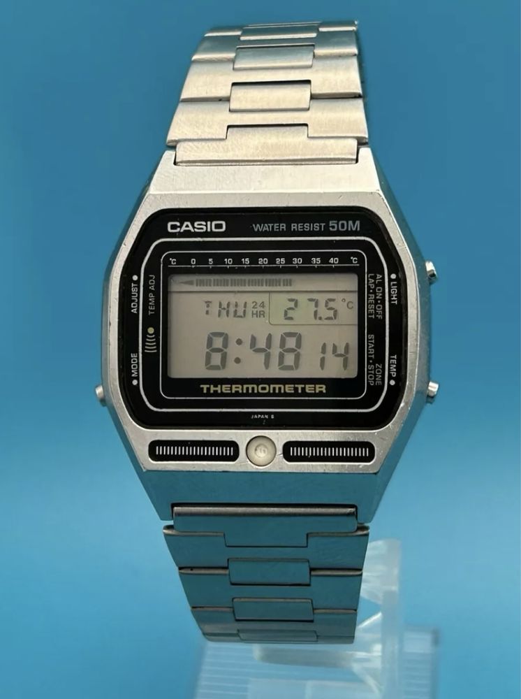 Zegarek CASIO TS-2000 czujnik temperatury 1983 rok