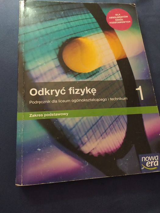 ODKRYĆ FIZYKĘ podręcznik 1 liceum podstawa NOWA ERA