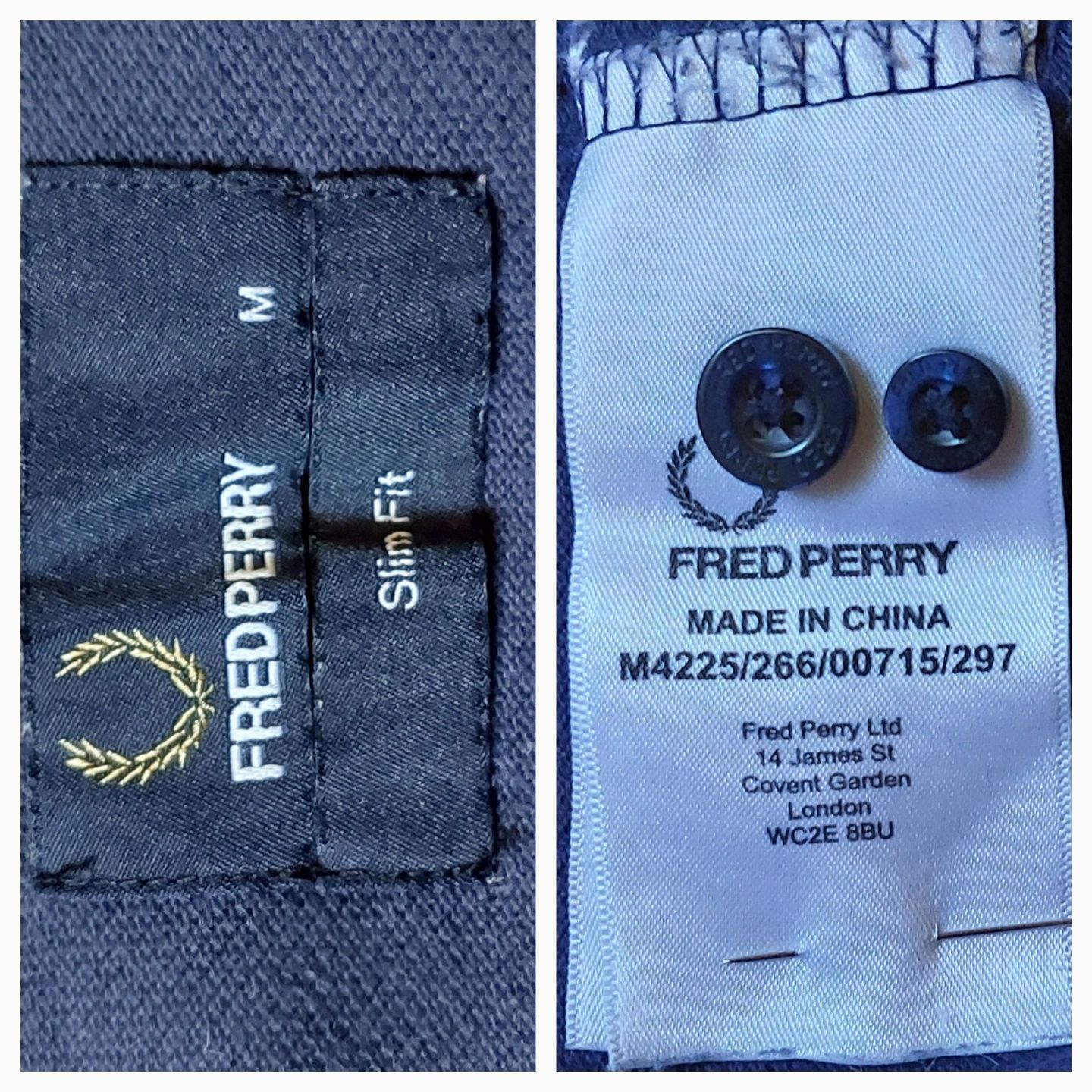 Koszulka polo Fred Perry, Rozmiar M