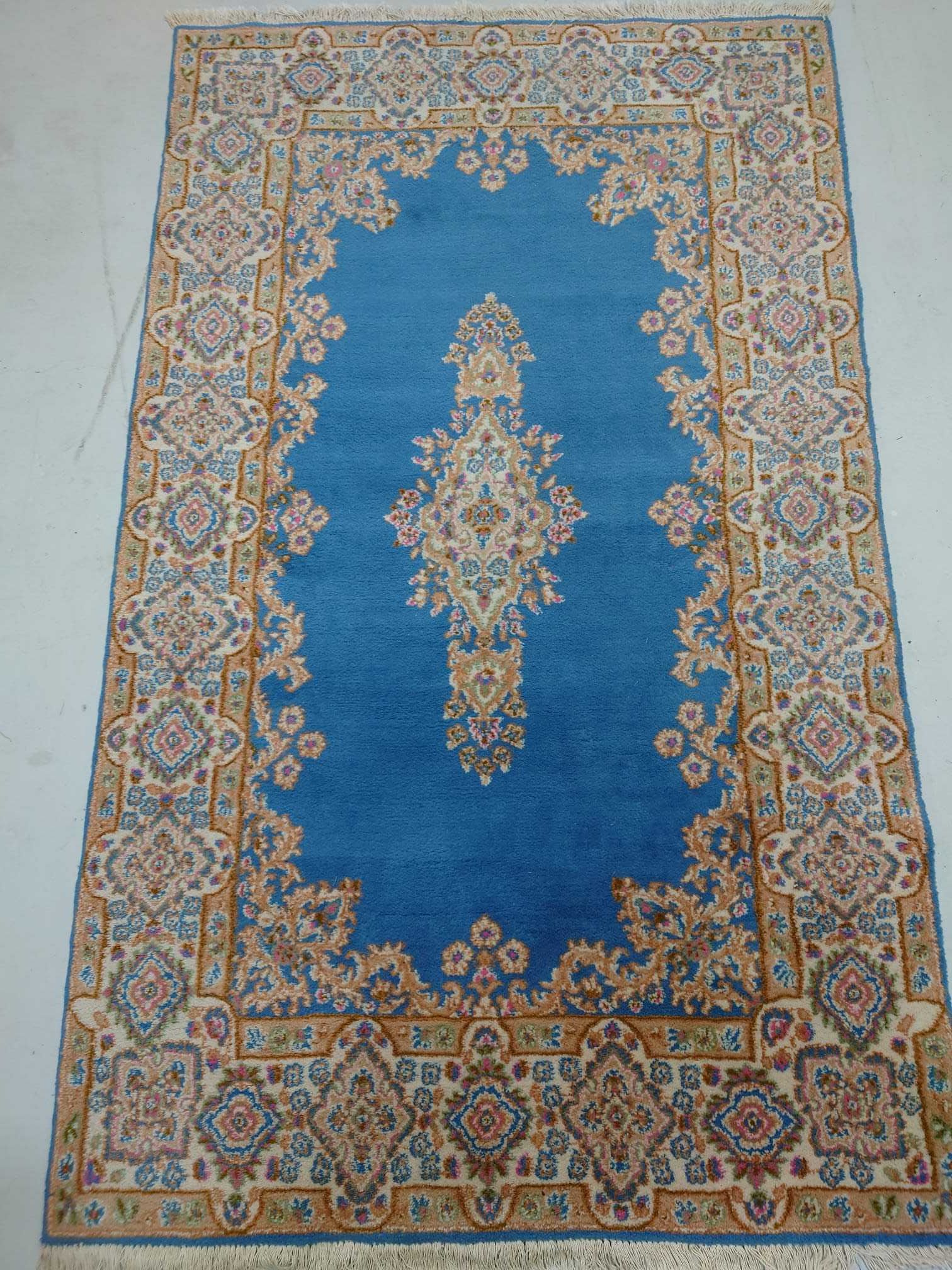 Perski dywan wełniany ręcznie tkany Kirman 150x250 Vintage
