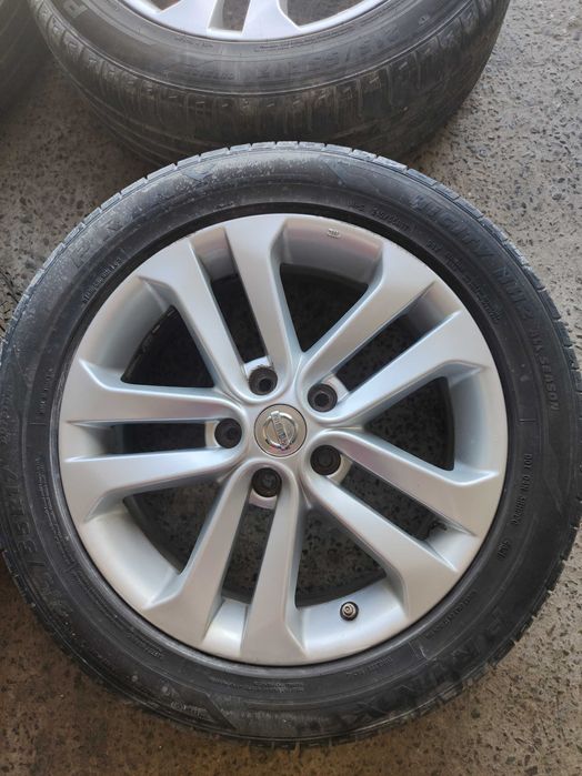 Диски, колеса, R17 5x114.3 Nissan  (комплект) резина 24 рік.