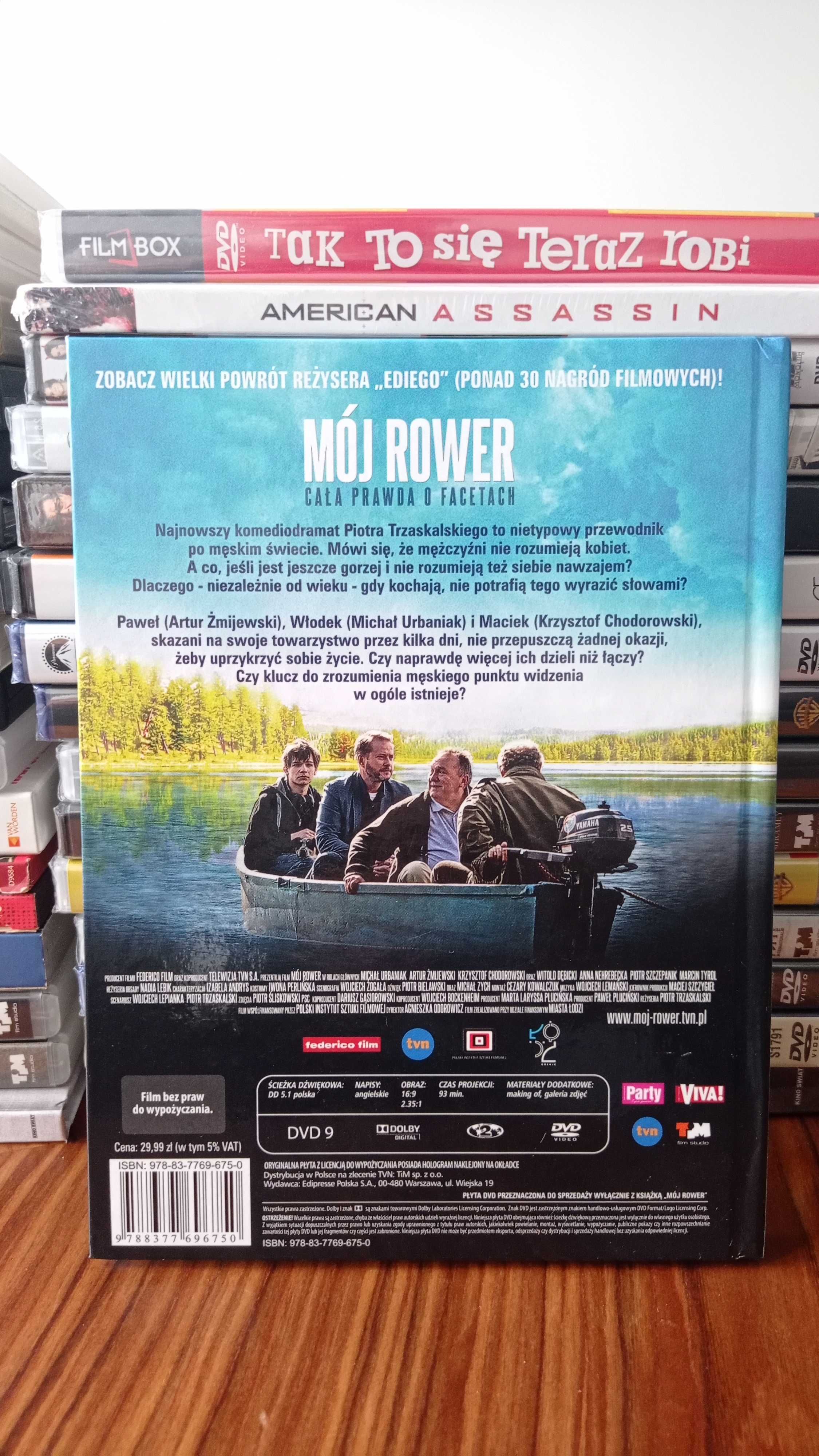 Film DVD MÓJ ROWER nowy oryginalne i oficjalne wydanie za 1/4 ceny