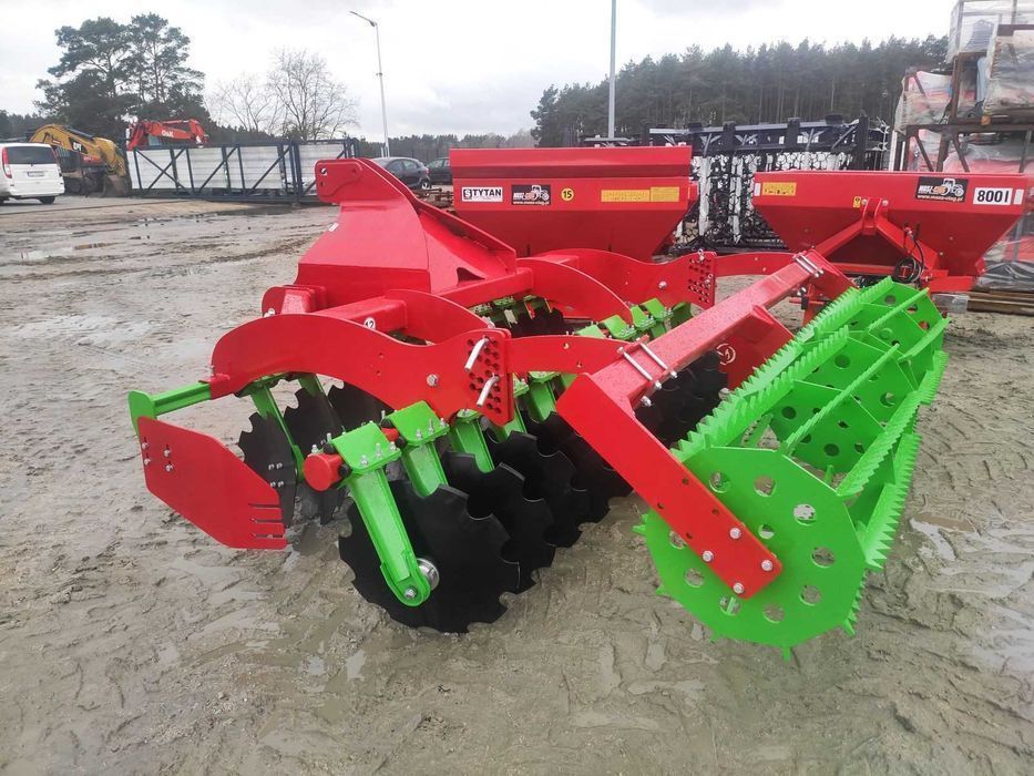 Brona talerzowa Agregat talerzowy 2,5m 2,7m 3,0m wał daszkowy rurowy