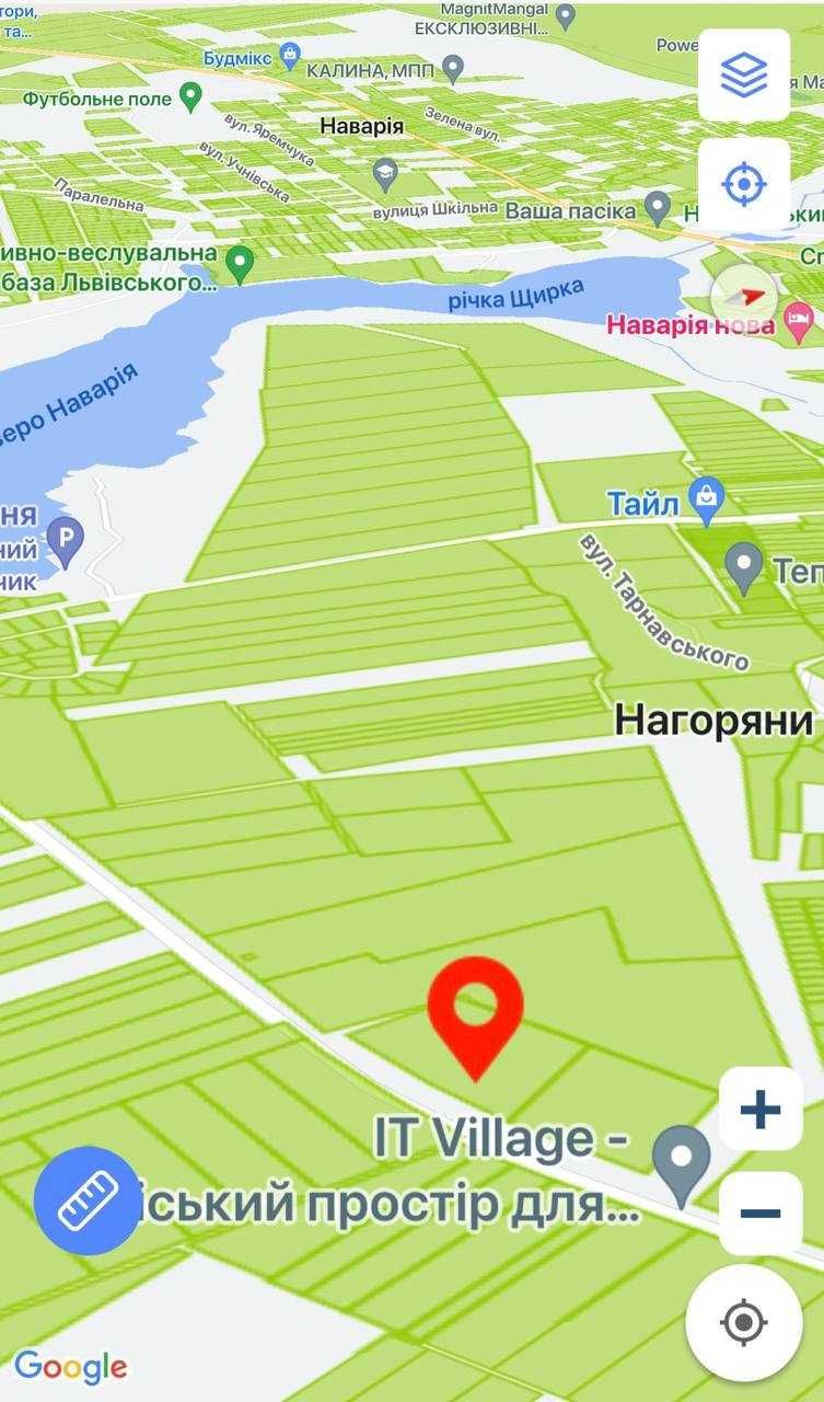 Продаж  земельної ділянки у передмісті Львова в с. Солонка