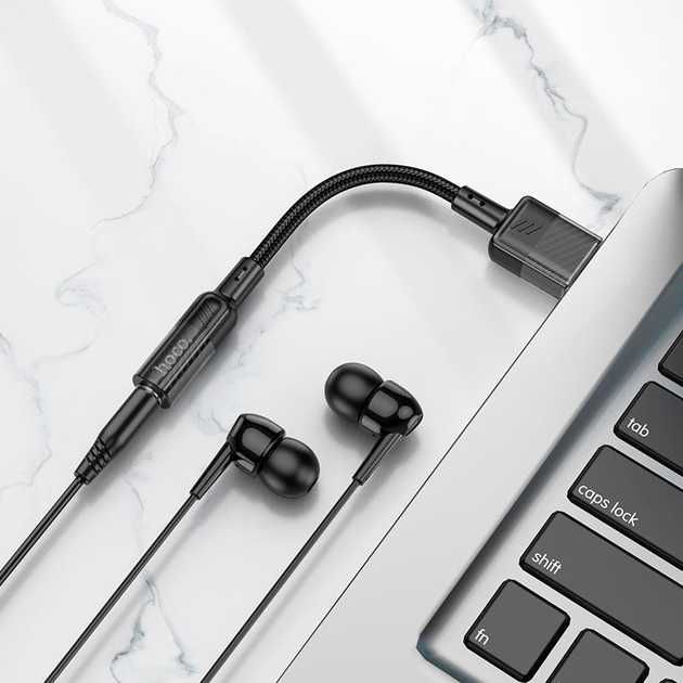 Зовнішня звукова карта HOCO Sound Card USB to 3.5mm
