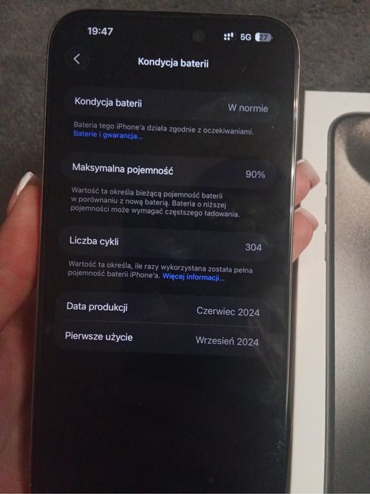 Iphone 15 pro max 256GB