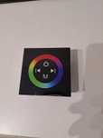 Sterownik RGB dotykowy panel naścienny black czarny 12A 12-24 V