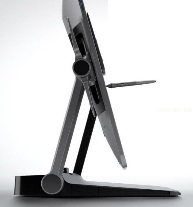 Монитор планшет Wacom Cintiq 27QHD (DTK-2700) + подставка Cintiq Ergo