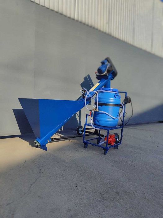 Шнековий навантажувач з підставкою, підбирач, конвеєр, шнек, погрузчик