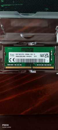 8gb memória RAM so-dimm cl 13 ddr4 3200mhz