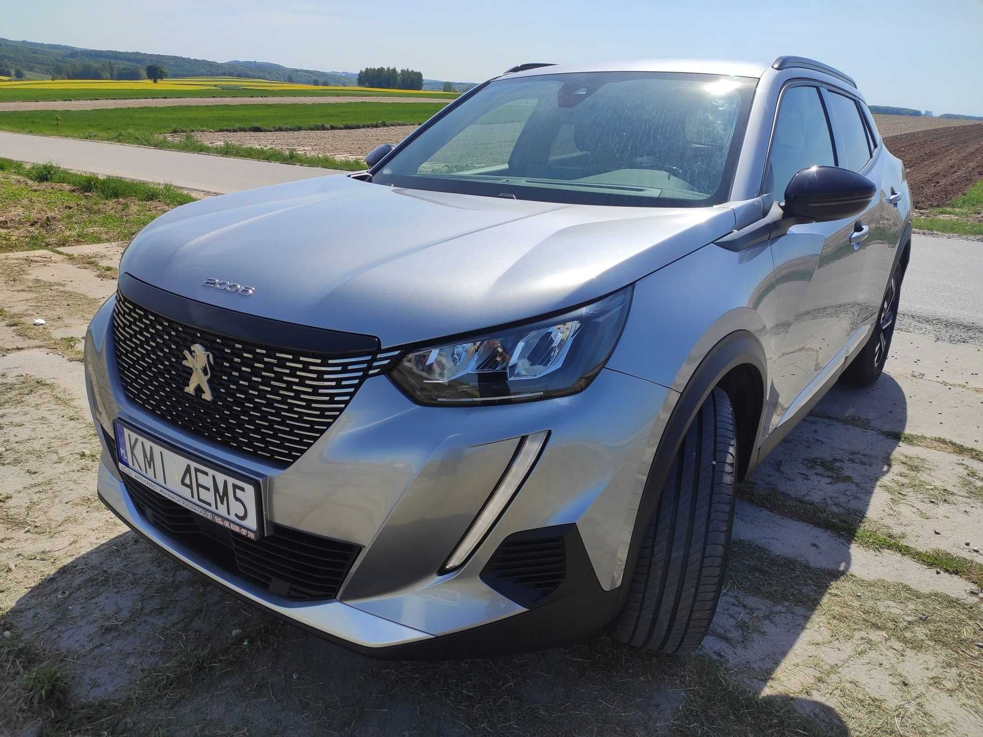 Peugeot 2008 1.2 Pure tech 130KM automat,allure,nawi,kamera,klima