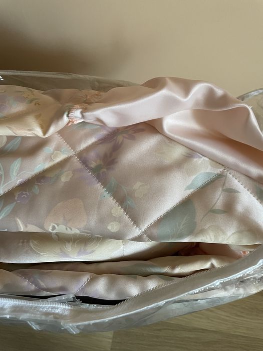 Персикове покривало на ліжко з фігурними подушками, Туреччина