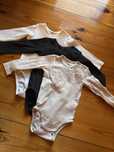 Body w prazki 5szt, h&m 74