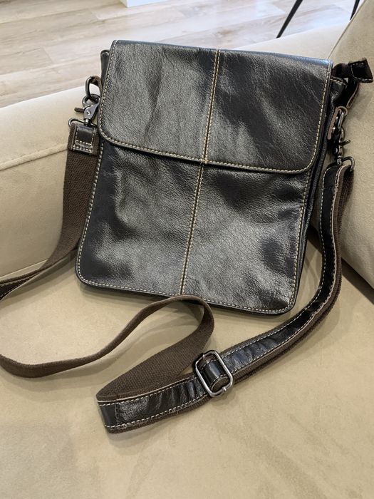 Чоловіча шкіряна сумка