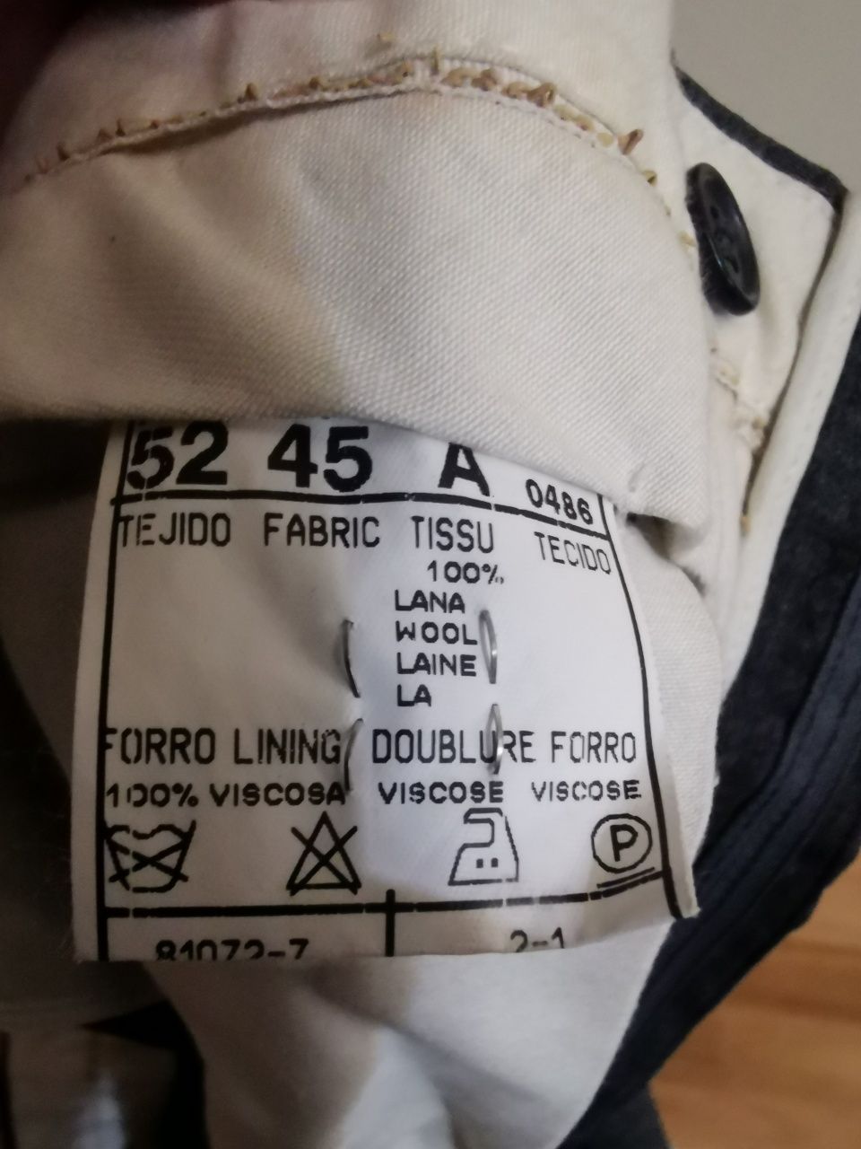 Fato de homem - cor cinza