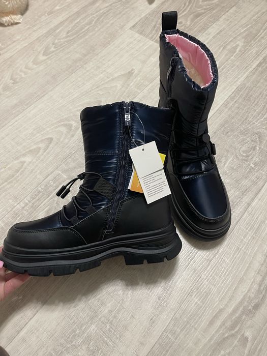 Дутики зимові, дутики для дівчаток! Взуття на зиму 33-38рр