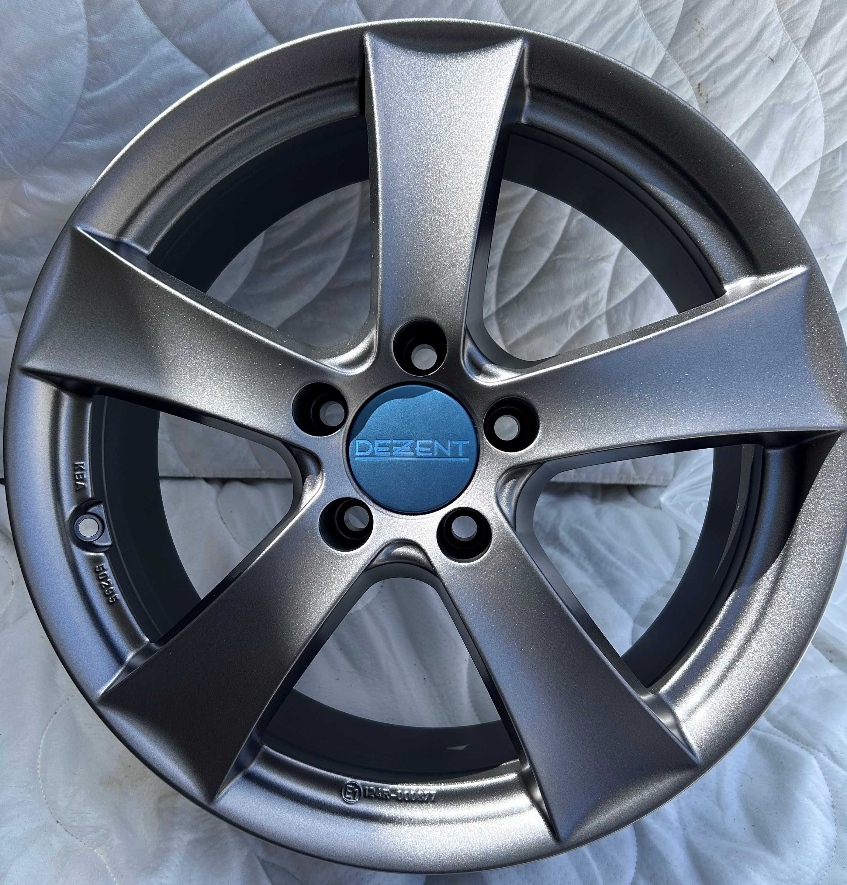 alufelgi 17 Dezent TX 5x112 VW Golf Skoda Seat Leon Audi nowe grafit