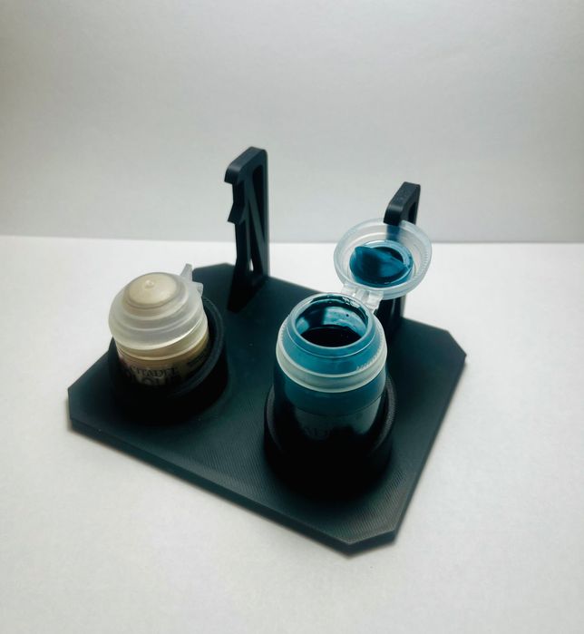 Stojak, uchwyt do farb Citadel 12 ml oraz 24 ml – stabilność i wygoda