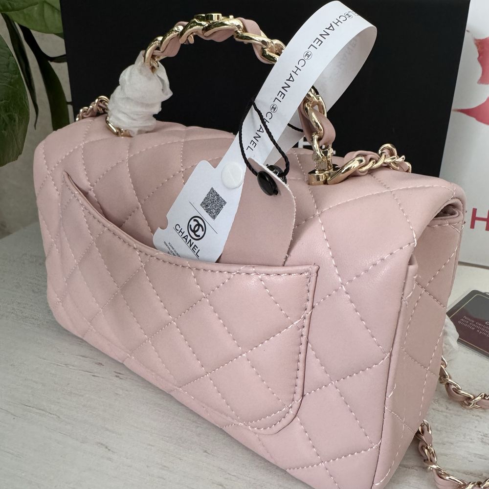 Chanel шкіряна сумка шанель