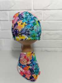 BEXA czapka+chustka GARDEN roz.41 cm ok. 4-6 MCY