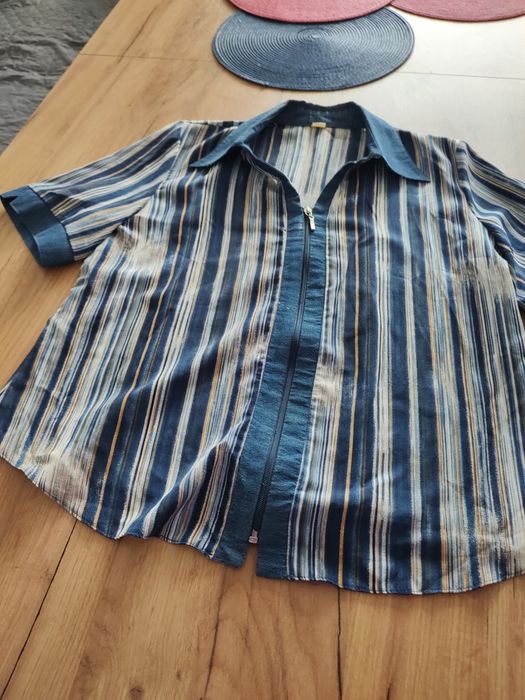 Damska koszula w paski