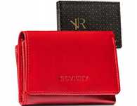 Rovicky portfel skóra naturalna czerwony R-RD-33-GCL RED - kobieta