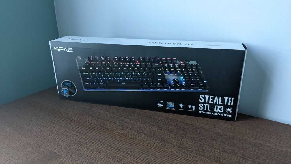 Klawiatura komputerowa KFA2 Stealth STL-03 podświetlana