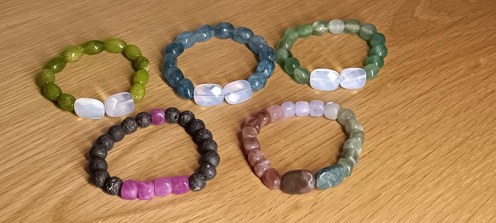 Pulseiras Pedras Naturais