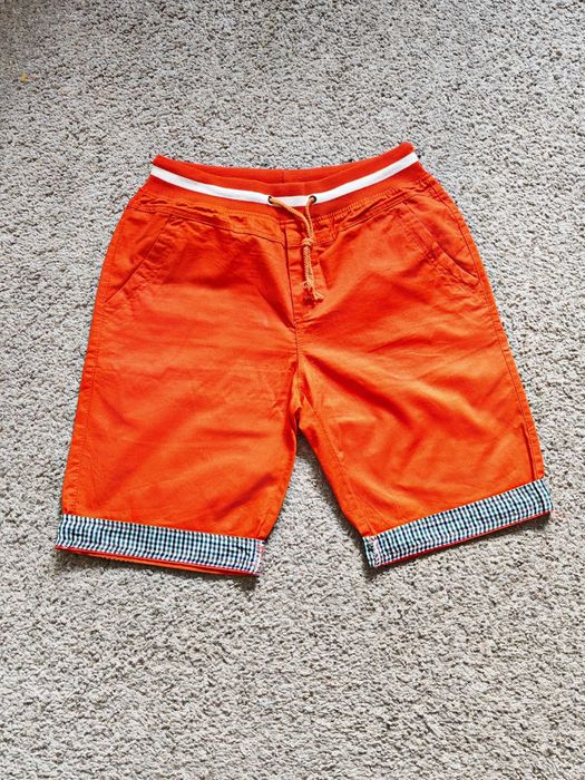 M2M Krótkie Spodenki Bawełniane Rozmiar M Pomarańczowe