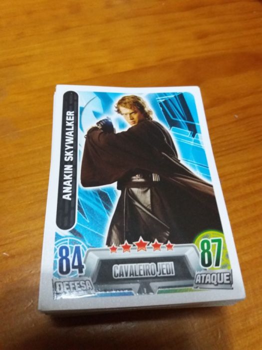 Coleção cromos star wars