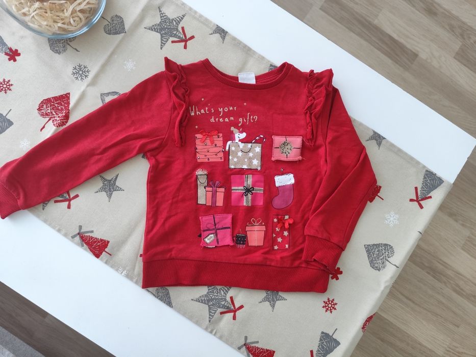 Bluza świąteczna rozmiar 98