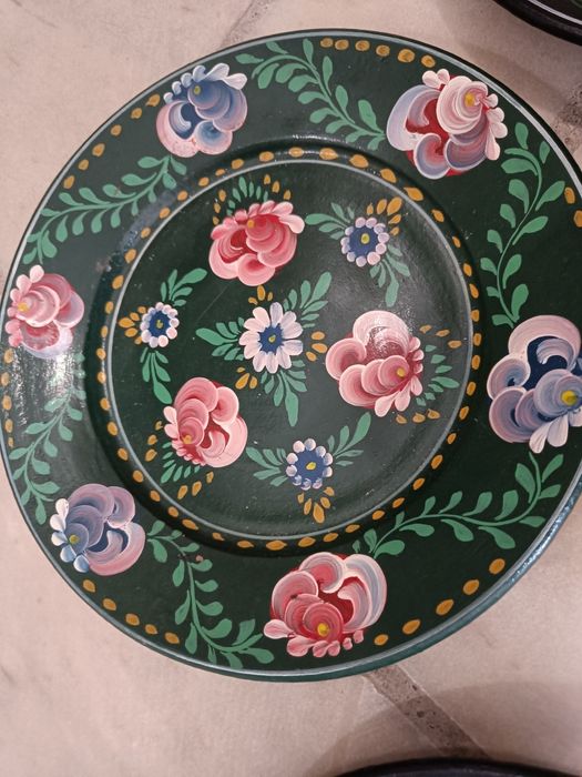 Pratos alentejanos pintados à mão