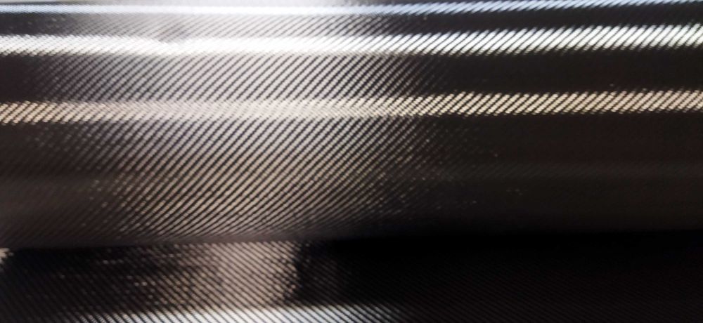 Tkanina węglowa 200g/m2 2/2 szerokość 125cm, włókno węglowe, carbon