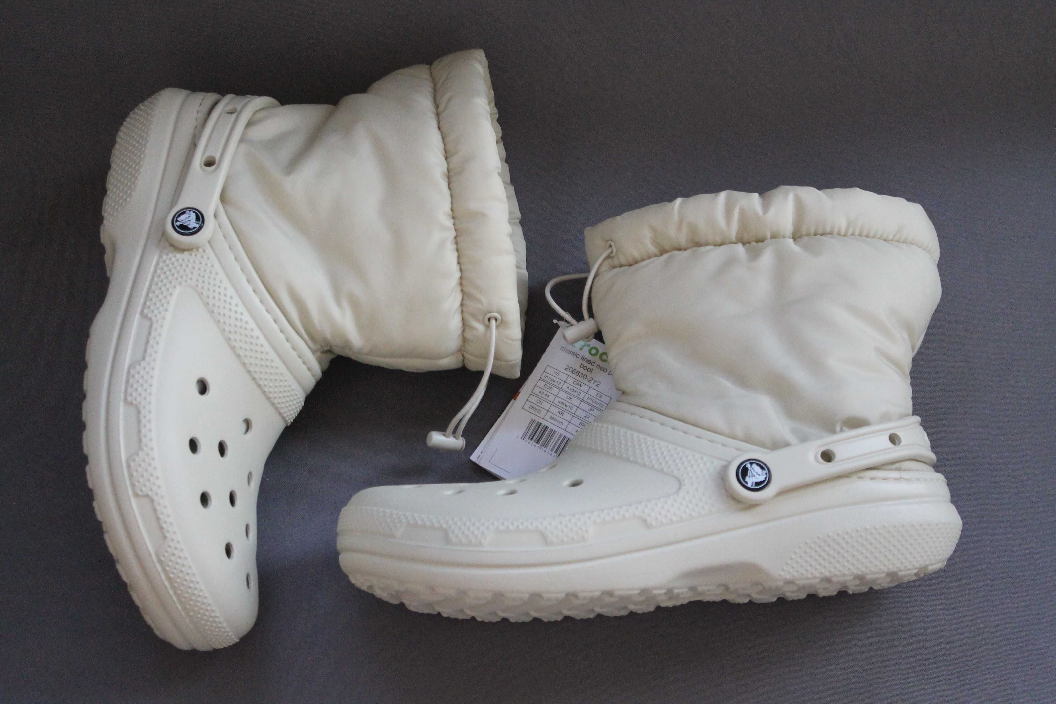 Crocs Classic Lined Neo Puff Boot Classic Neo Puff Boot-US-M10/W12