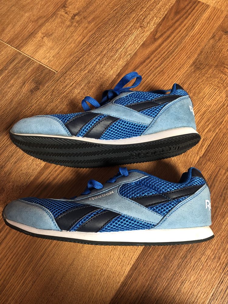 Męskie chłopięce buty sportowe  Reebok 39 niebieskie