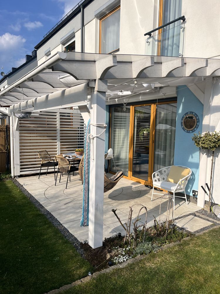 Zadaszenie tarasu pergola ruchome deseczki