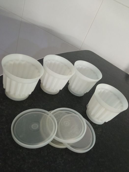 forma Tupperware para pudim individuais